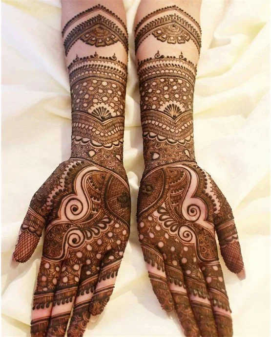 Flowing Symmetry On Cluster Stylish Full Hand Mehndi Design Flowing Symmetry On Cluster Stylish Full Hand Mehndi Design
